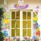 3 Pcs Happy Easter Porch Banners Cute Bunny Chicken Egg Door Decorations Easter Porch Sign for Front Door Window Wall Decor Spring Birthday Party Supplies